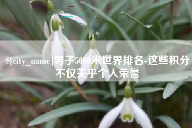 茌平男子5000米世界排名-这些积分不仅关乎个人荣誉