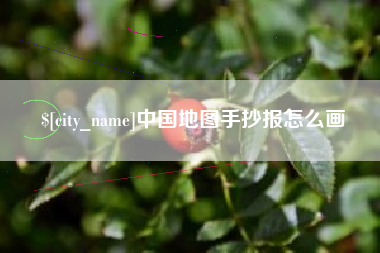 茌平中国地图手抄报怎么画