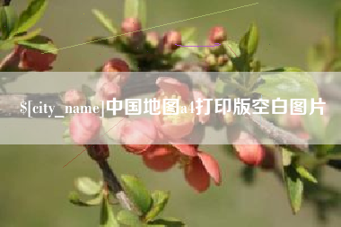 茌平中国地图a4打印版空白图片