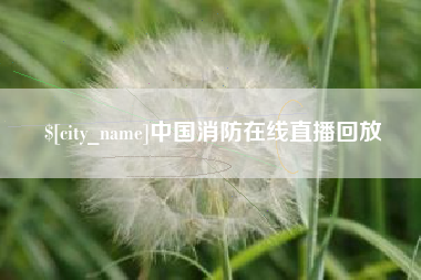 茌平中国消防在线直播回放