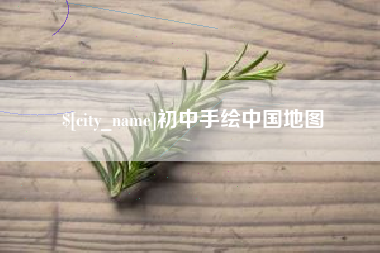 茌平初中手绘中国地图