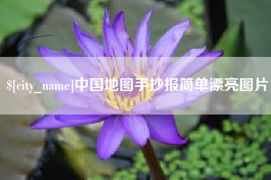 茌平中国地图手抄报简单漂亮图片