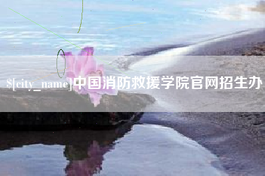 茌平中国消防救援学院官网招生办