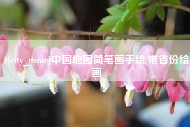 茌平中国地图简笔画手绘,带省份绘画