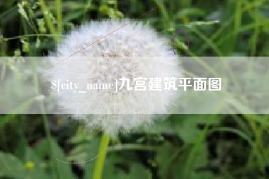 茌平九宫建筑平面图