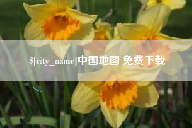 茌平中国地图 免费下载