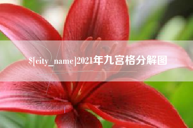 茌平2021年九宫格分解图