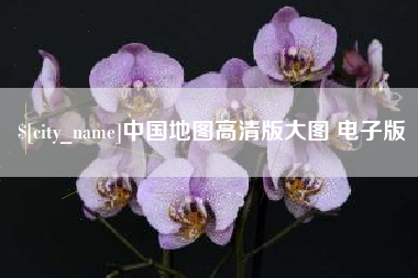 茌平中国地图高清版大图 电子版