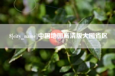 茌平中国地图高清版大图省区
