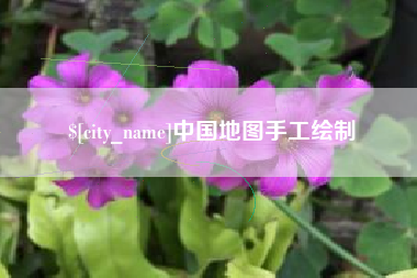 茌平中国地图手工绘制