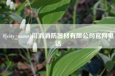 茌平川消消防器材有限公司官网电话