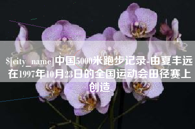 茌平中国5000米跑步记录-由夏丰远在1997年10月23日的全国运动会田径赛上创造