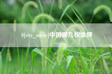 茌平中国哪九枚金牌