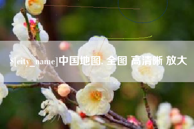 茌平中国地图. 全图 高清晰 放大