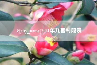 茌平2021年九宫对照表