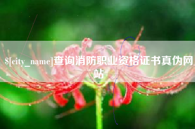 茌平查询消防职业资格证书真伪网站