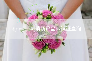 茌平消防产品ccc认证查询