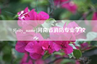 茌平河南省消防专业学校