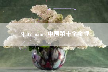茌平中国第十个金牌